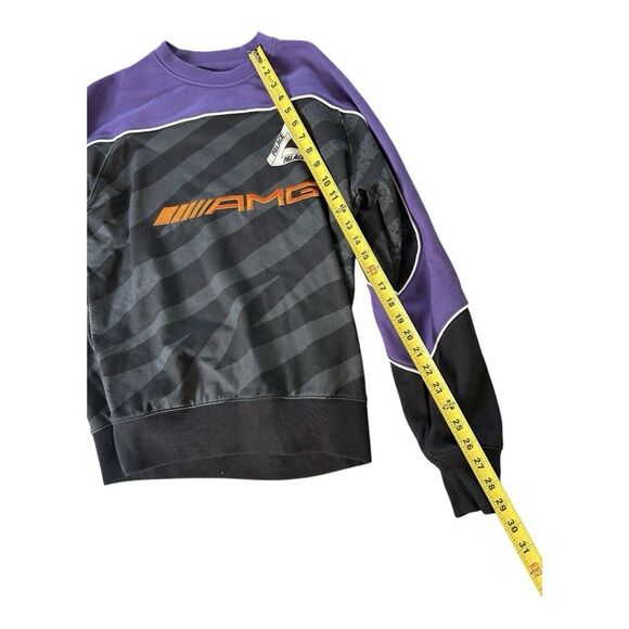 Palace x AMG Technical Crew Sweatshirt | Black | Small | SS21 | Mercedes Benz - Picture 4 of 10